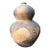 Vintage Double Gourd Ceramic Vase For Sale