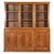 Large English Oak Glazed Bookcase, 1920s For Sale - Image 13 of 13