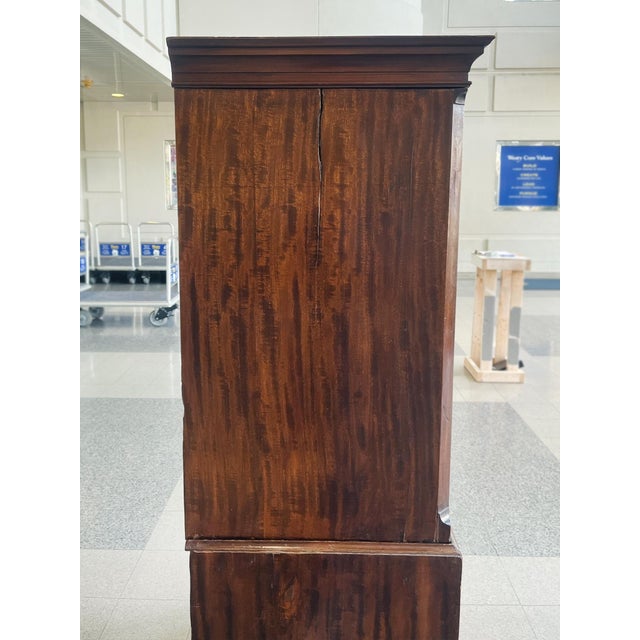 18th Century Mahogany George II Chest on Chest For Sale - Image 9 of 12