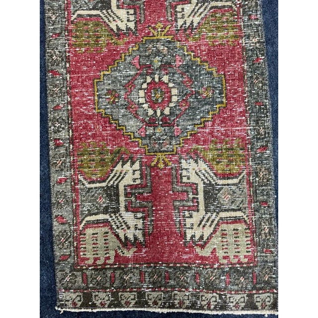Contemporary Turkish Yastik Rug 1'8" x 3'2" For Sale - Image 3 of 5