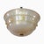Mouth-Blown Opalescent Glass and Gold Leaf Pendant Lamp from Barovier & Toso, 1960s For Sale - Image 10 of 10