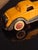 Antique Hubley Terraplane Cast Iron Coupe Toy - 3.75" Orange Streamlined Series For Sale - Image 12 of 18