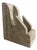Vintage Travertine Bookend, 1970 For Sale
