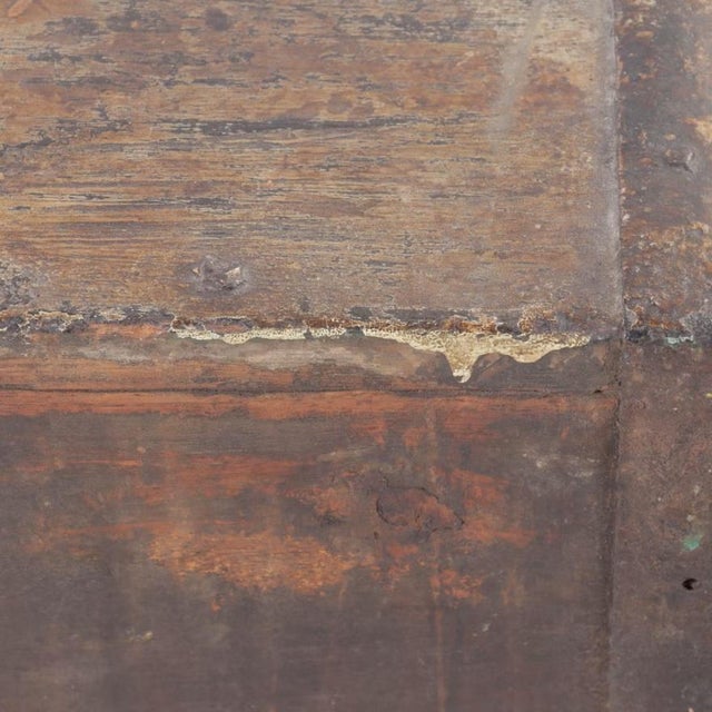 19th Century Oversize Indian Wedding / Dowry Chest / Trunk For Sale - Image 9 of 11