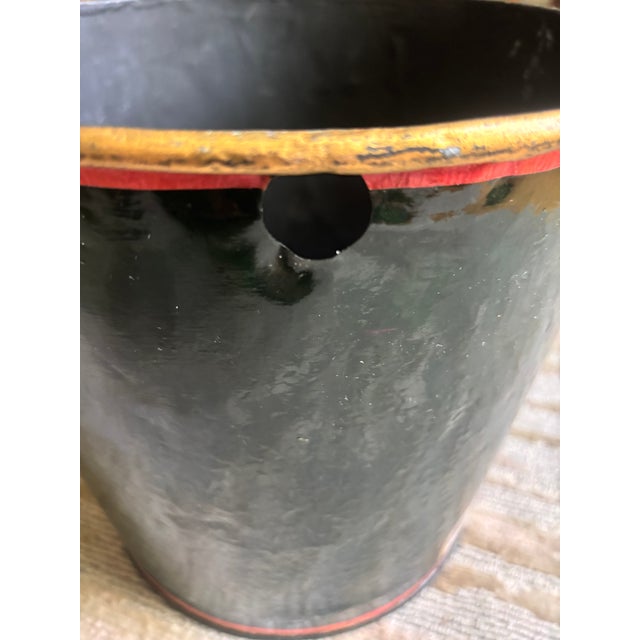 Decoupage Waste Can, Signed Workman Partners, New York For Sale In Philadelphia - Image 6 of 15