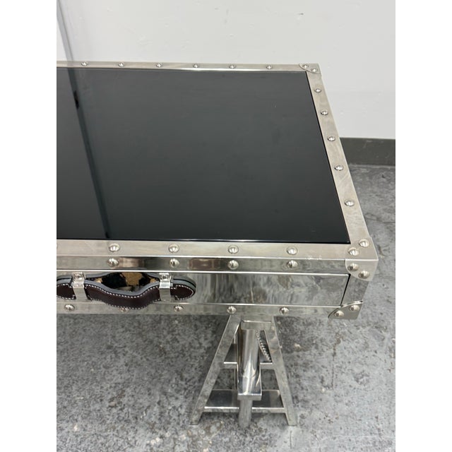 Z Gallerie Flight Desk For Sale - Image 12 of 12