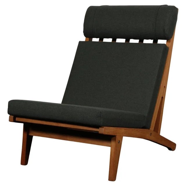Green GE-375 Lounge Chairs by Hans J. Wegner for Getama, 1960s, Set of 2 For Sale - Image 8 of 8