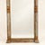 French Country Large French Trumeau Style Painted and Gilt Pier Mirror in Blue-Green For Sale - Image 3 of 7