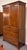 Antique Solid Mahogany English Linen Cabinet Over Chest of Drawers c.1910 For Sale - Image 4 of 9