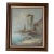 Vintage Caroline Burnett Impressionist European Coastal Landscape Oil on Canvas Painting, Framed For Sale