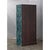 Wood Armoire Constructed From Antique Indian Painted Teakwood Doors and Elements For Sale - Image 7 of 7
