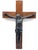 Vintage Crucifix in Bronze on Oak, 1920s For Sale - Image 15 of 15