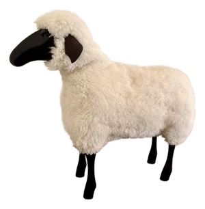 Lalanne Style Large Life-Sized Sheep Stool or Sculpture