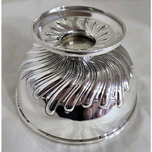 Antique Victorian Britannia Standard Silver Punch Bowl, Dublin, 1891 For Sale - Image 9 of 17