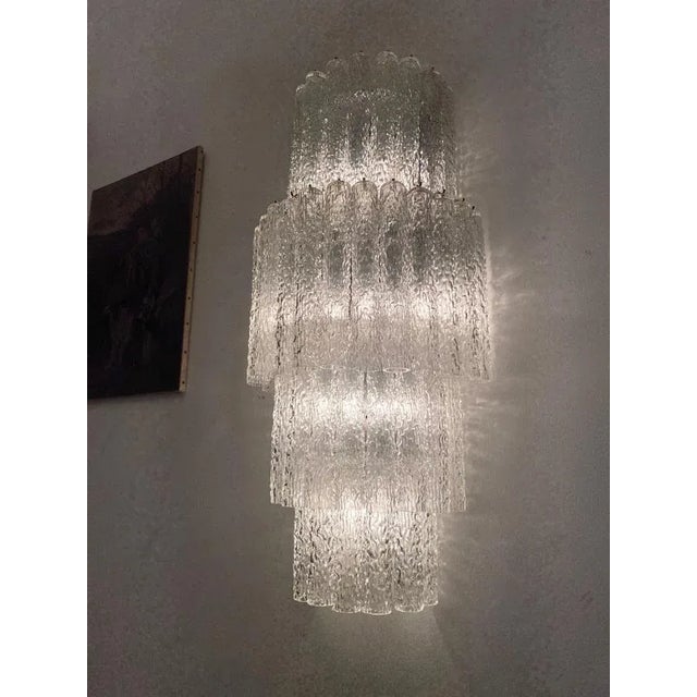 Murano Glass Chandelier by Gino Poli for Aureliano Toso For Sale - Image 13 of 14