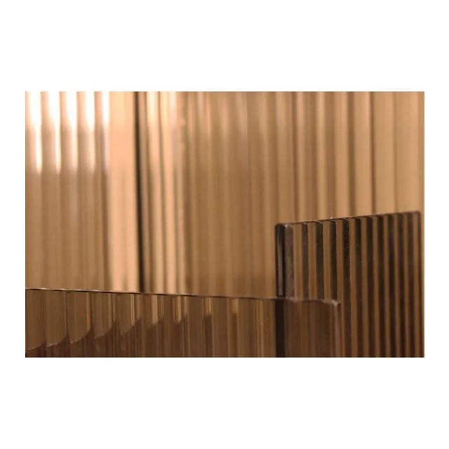 Small Smokey Glass Vase For Sale - Image 9 of 10