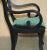 Vintage English Regency Green Velvet Dining Chairs, Set of 6 For Sale - Image 13 of 18