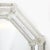 Mid-Century Venetian Braided Glass Rods & Reversed Etched Octagonal Mirror For Sale - Image 9 of 12