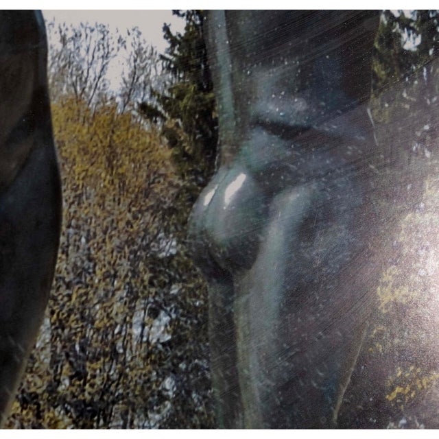 Cranbrook Amye Charfoos Orpheus Fountain by Carl Milles Color Photograph Signed For Sale - Image 11 of 11