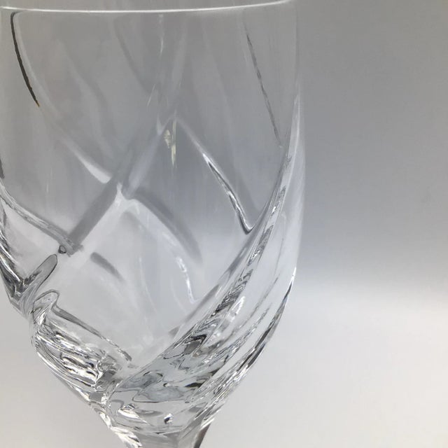 Vintage Mikasa Olympus Crystal Wine Glass For Sale - Image 11 of 12