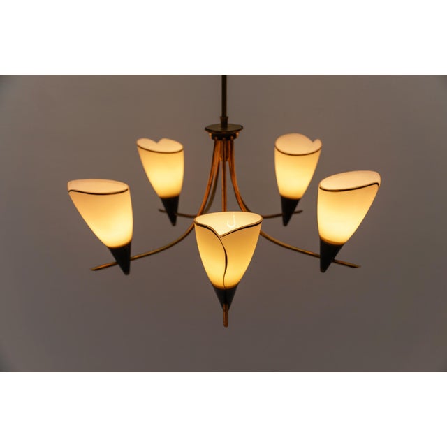 Sputnik Pendant Lamp in the style of Arteluce, Italy, 1950s For Sale - Image 11 of 14