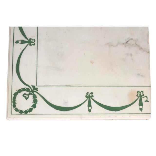 Irish Regency Giltwood and Faux Painted Console Table For Sale - Image 10 of 12