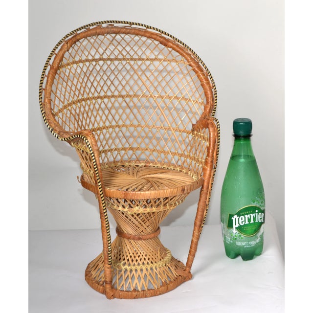 This Offer is the smallest Emmanuelle Wicker Rattan Armchair I have found so far. It is made for Your Doll Collection or...