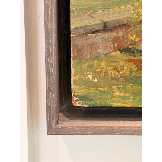 Portrait of a House. American. Oil on Board, Signed Rudert For Sale - Image 4 of 6