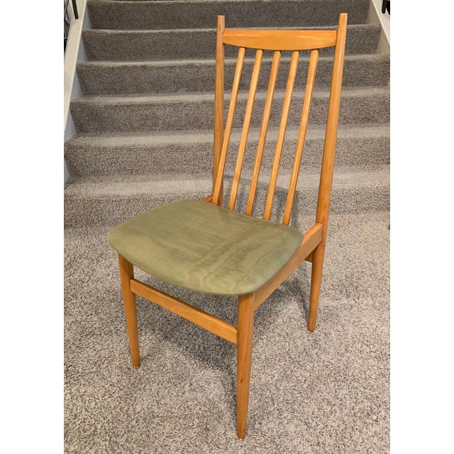 Chairs in Cherry by Casal, 1960s, Set of 4, in Flawless conditions. Designed 1960 to 1969 This piece has an attribution...