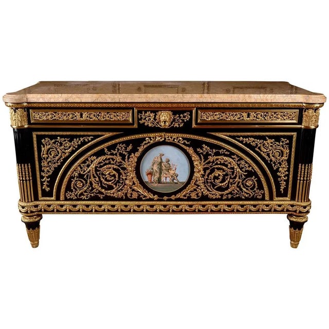20th Century Louis XV Commode from Joseph Stockel For Sale - Image 9 of 9