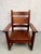 Mid 20th Century Mission Style Rocking Chair in Oak For Sale - Image 4 of 14