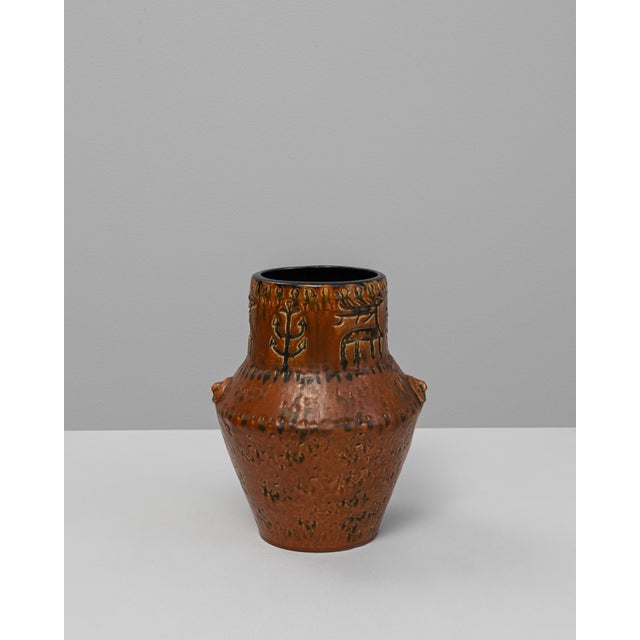 20th Century German Ceramic Vase For Sale - Image 16 of 18