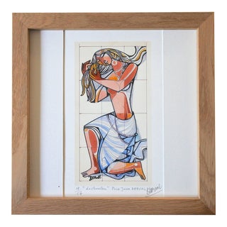 Lithograph Print by Jean Derval For Sale