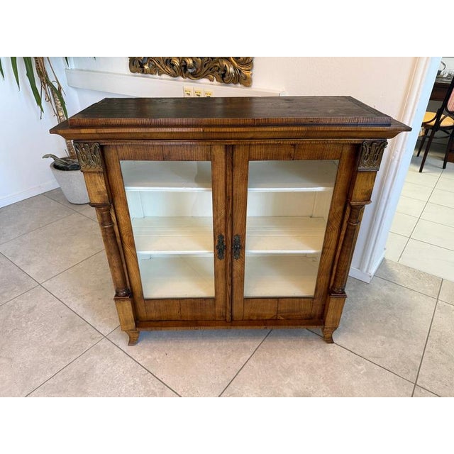 Empire Display Cabinet Top in Ash Wood, 1810 For Sale - Image 12 of 16