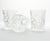 Transparent 1980s Vintage Crystal Cocktail Old Fashioned Tumbler Glasses, Fan & X Cuts - Set of 4 For Sale - Image 8 of 8