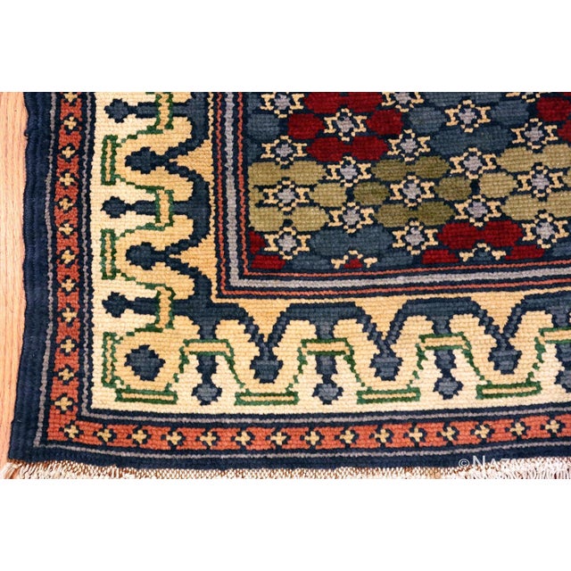 Nazmiyal Collection Vintage Israeli Bezalel Rug For Sale In New York - Image 6 of 11