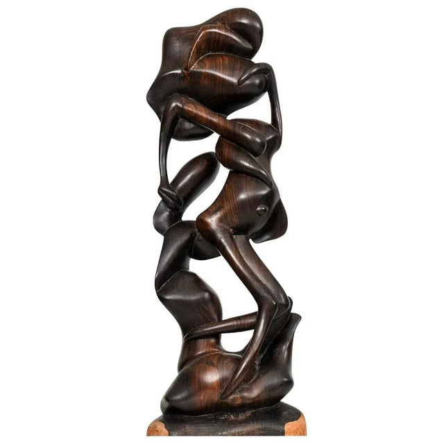 Wooden Sculpture, 20th Century For Sale - Image 7 of 7