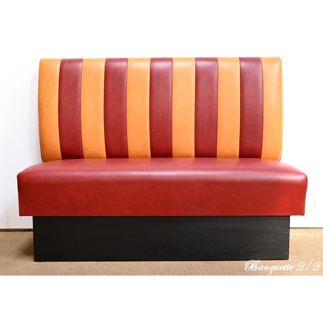 Textile Set of Bistro Leather Bistro Lounge Chairs, 1970s For Sale - Image 7 of 18