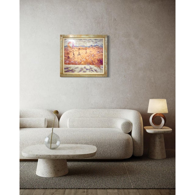 Giampaolo Talani "A Summer Day" Oil on Board, Seascape Beach Painting, Tuscan Coastal Art, Contemporary Art by Italian Master For Sale In Monterey, CA - Image 6 of 11