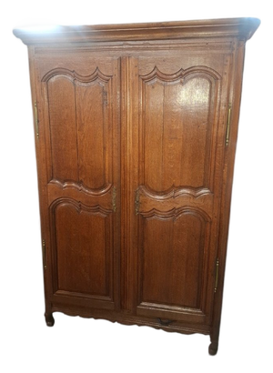 Antique Oak Wardrobe, 1890