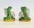 Ceramic Staffordshire Vases Antique Sheep and Ram - A Pair For Sale - Image 7 of 9