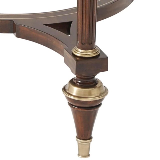 Wood Louis XVI Mechanical Center Table For Sale - Image 7 of 8