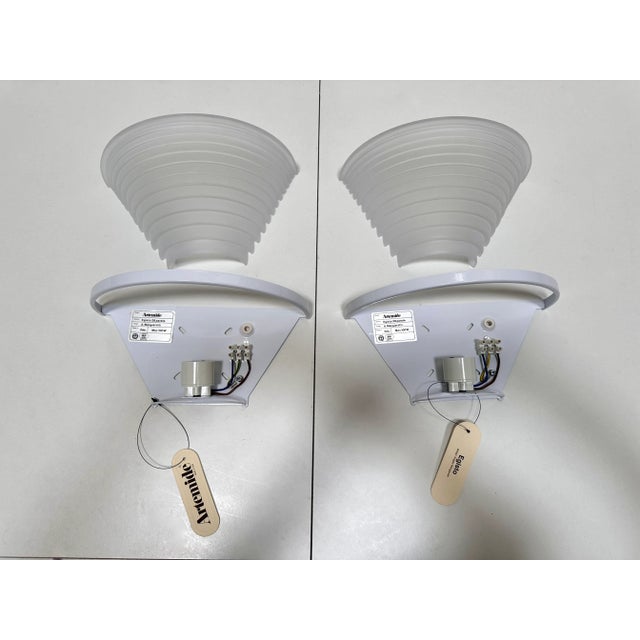 Postmodern Egisto 28 Parete Wall Lamps by Angelo Mangiarotti for Artemide, Italy, 1980s, Set of 2 For Sale - Image 18 of 18