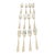 Antique Stieff Rose Sterling Silver Salad Forks Repousse Monogrammed - Set of 12 For Sale