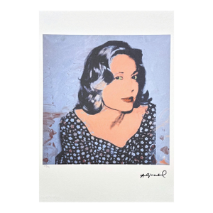 After Andy Warhol, Sao Schlumberger, 1980s, Lithograph