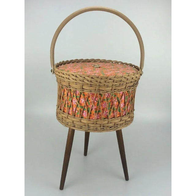 Textile Sewing Case, 1970s For Sale - Image 7 of 8