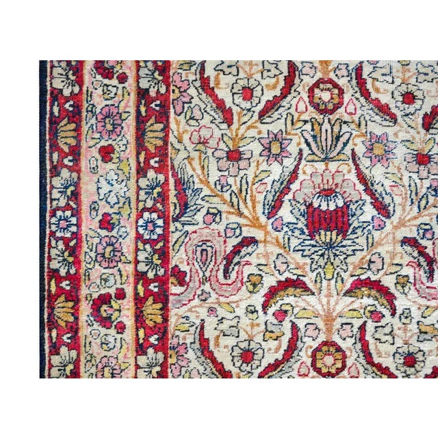 Textile Early 20th Century Lavar Kirman Runner For Sale - Image 7 of 13