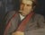 Large Male Portrait Oil Painting Original Ukrainian Artist Polyakov S. 70-90 For Sale - Image 6 of 6