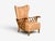 Swedish Modern, Lounge Chairs, Braided Wood, Fabric, Sweden, 1930s For Sale In New York - Image 6 of 12