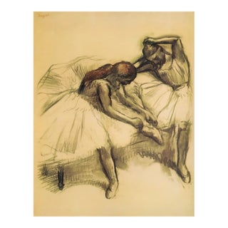 Edgar Degas Two Dancers Numbered Giclee For Sale